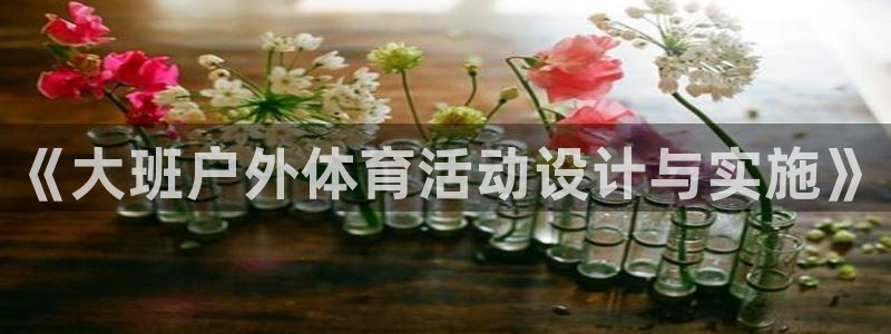 oety欧亿：《大班户外体育活动设计与实施》